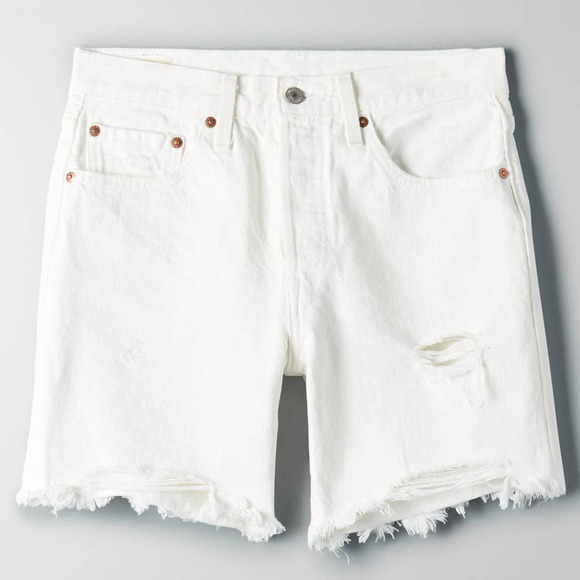 LEVI'S 501 Mid Thigh High Rise Shorts - Picture 4 of 10